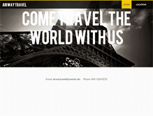 Tablet Screenshot of airwaytravelokc.com